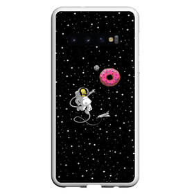 Чехол для Samsung Galaxy S10 с принтом Homer Spaceman в Тюмени, Силикон | Область печати: задняя сторона чехла, без боковых панелей | bart | beer | dunt | family | homer | lisa | maggie | marge | simpson | simpsons | space | sprihgfield | star | thesimpsons | барт | гомер | лиза | мардж | мегги | семья | симпсоны | спрингфилд