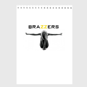 Скетчбук с принтом BRAZZERS в Тюмени, 100% бумага
 | 48 листов, плотность листов — 100 г/м2, плотность картонной обложки — 250 г/м2. Листы скреплены сверху удобной пружинной спиралью | brazzers | верховный | графика | девушка | девушки | дом | изображение | картинка | красивая | круто | лучший | любовь | мода | молодёжная | рисунок | силуэт | современная | стиль | студия | творчество