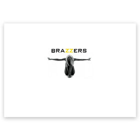 Поздравительная открытка с принтом BRAZZERS в Тюмени, 100% бумага | плотность бумаги 280 г/м2, матовая, на обратной стороне линовка и место для марки
 | Тематика изображения на принте: brazzers | верховный | графика | девушка | девушки | дом | изображение | картинка | красивая | круто | лучший | любовь | мода | молодёжная | рисунок | силуэт | современная | стиль | студия | творчество