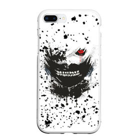 Чехол для iPhone 7Plus/8 Plus матовый с принтом Kaneki Ken (Tokyo Ghoul) #3 в Тюмени, Силикон | Область печати: задняя сторона чехла, без боковых панелей | anime | kaneki ken | tokyo ghoul | аниме | канеки кен | токийский гуль