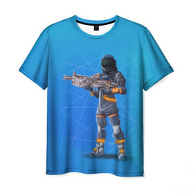 Мужская футболка 3D с принтом Fortnite Fan Art в Тюмени, 100% полиэфир | прямой крой, круглый вырез горловины, длина до линии бедер | fortnite | save | the | world | битва | борьба | выживани | зомби | королевская | монстры | симулятора | фортнайт
