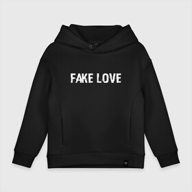 Детское худи Oversize хлопок с принтом FAKE LOVE в Тюмени, френч-терри — 70% хлопок, 30% полиэстер. Мягкий теплый начес внутри —100% хлопок | боковые карманы, эластичные манжеты и нижняя кромка, капюшон на магнитной кнопке | bangtan boys | beyond the scene | bts | fake love | k pop | music | арэм | ви | джей хоуп | джин | музыка | сюга | чимин | чонгук