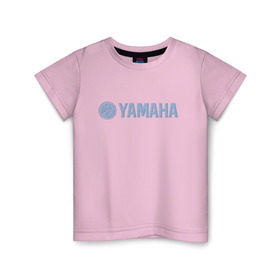 Детская футболка хлопок с принтом Yamaha jeans в Тюмени, 100% хлопок | круглый вырез горловины, полуприлегающий силуэт, длина до линии бедер | jeans | yamaha | джинсы | ямаха