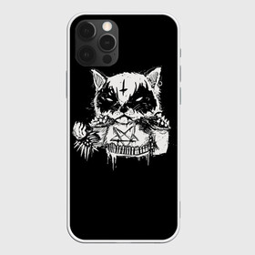 Чехол для iPhone 12 Pro Max с принтом Dark Cat в Тюмени, Силикон |  | cat | cats | dark | kitten | kitty | pussy | satan | дикий | злой | кот | котенок | котик | котики | коты | котята | кошка | кошки | мрачный | сатанист | черный