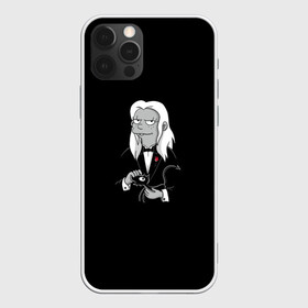 Чехол для iPhone 12 Pro с принтом Disenchantment. The Godfather в Тюмени, силикон | область печати: задняя сторона чехла, без боковых панелей | Тематика изображения на принте: bean | disenchantment | elfo | futurama | luci | mattgroening | netflix | princess | simpsons | бин | люси | люци | мэтгроунинг | разочарование | симпсоны | элфо