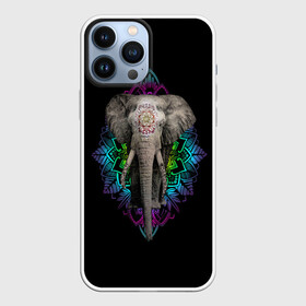 Чехол для iPhone 13 Pro Max с принтом Индийский Слон в Тюмени,  |  | Тематика изображения на принте: africa | elephant | elephants | india | ornament | pattern | skin | tusks | африка | бивни | индия | кожа | орнамент | слон | слоненок | слоник | слоники | слоны | слонята | узор | хобот