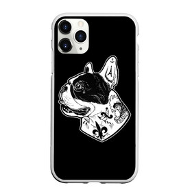 Чехол для iPhone 11 Pro Max матовый с принтом Французский Бульдог в Тюмени, Силикон |  | bulldog | dog | dogs | franch | бульдог | пес | псы | собака | собакен | собаки | собачка | собачки | французский | щенки | щенок | щеночек | щеночки