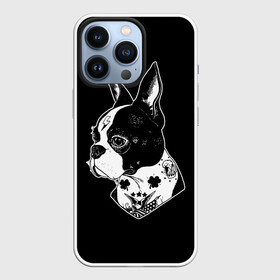 Чехол для iPhone 13 Pro с принтом Французский Бульдог в Тюмени,  |  | Тематика изображения на принте: bulldog | dog | dogs | franch | бульдог | пес | псы | собака | собакен | собаки | собачка | собачки | французский | щенки | щенок | щеночек | щеночки