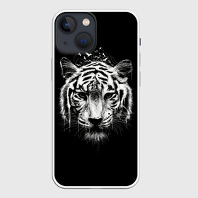 Чехол для iPhone 13 mini с принтом Dark Tiger в Тюмени,  |  | africa | creepy | dark | desert | predator | scary | tiger | tigers | африка | жуткий | мрачный | пустыня | страшный | тигр | тигренок | тигрица | тигрицы | тигры | тигрята | хищник