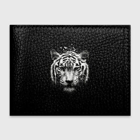 Обложка для студенческого билета с принтом Dark Tiger в Тюмени, натуральная кожа | Размер: 11*8 см; Печать на всей внешней стороне | africa | creepy | dark | desert | predator | scary | tiger | tigers | африка | жуткий | мрачный | пустыня | страшный | тигр | тигренок | тигрица | тигрицы | тигры | тигрята | хищник