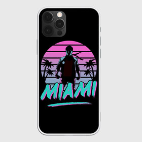 Чехол для iPhone 12 Pro Max с принтом Майами в Тюмени, Силикон |  | beach | hot | miami | sun | usa | город | города | жара | лето | майами | море | ночь | отпуск | пальма | пальмы | пляж | солнце | сша