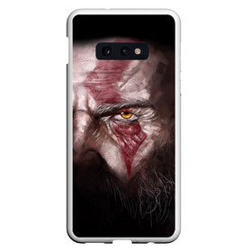 Чехол для Samsung S10E с принтом God of War в Тюмени, Силикон | Область печати: задняя сторона чехла, без боковых панелей | god | god of war | kratos | war | бог | бог войны | война | пиратs