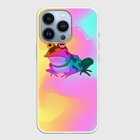 Чехол для iPhone 13 Pro с принтом Кислотная Гипножаба в Тюмени,  |  | bender | fry | futurama | planet express | бендер | гипножаба | зойдберг | лила | фрай | футурама