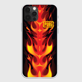 Чехол для iPhone 12 Pro Max с принтом PUBG Fire в Тюмени, Силикон |  | battle | battlegrounds | chicken | dinner | playerunknown’s | royale | winner | битва | королевская | огонь | пламя