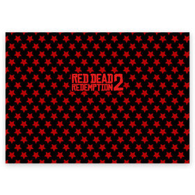 Поздравительная открытка с принтом Red Dead Redemption 2 в Тюмени, 100% бумага | плотность бумаги 280 г/м2, матовая, на обратной стороне линовка и место для марки
 | game | rdr2 | red dead redemption 2 | rockstar studios | игры
