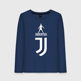 Женский лонгслив хлопок с принтом Ronaldo - Juventus в Тюмени, 100% хлопок |  | champion | cr7 | cristiano | game | goal | italy | juventus | madrid | real | ronaldo | spain | team | буффон | гол | дибала | золотой мяч | игрок | испания | италия | криштиану | мадрид | португалия | реал | роналду | спорт | тренер | футбол | 