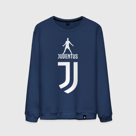 Мужской свитшот хлопок с принтом Ronaldo - Juventus в Тюмени, 100% хлопок |  | champion | cr7 | cristiano | game | goal | italy | juventus | madrid | real | ronaldo | spain | team | буффон | гол | дибала | золотой мяч | игрок | испания | италия | криштиану | мадрид | португалия | реал | роналду | спорт | тренер | футбол | 