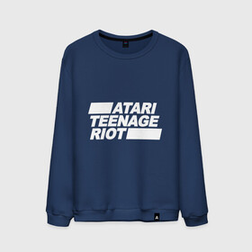 Мужской свитшот хлопок с принтом Atari Teenage Riot (White) в Тюмени, 100% хлопок |  | Тематика изображения на принте: atari | atr | digital | hardcore | music | punk | rave | riot | rock | teenage | музыка | панк | рок