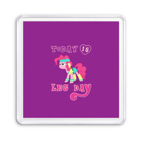 Магнит 55*55 с принтом My Little Pony в Тюмени, Пластик | Размер: 65*65 мм; Размер печати: 55*55 мм | 