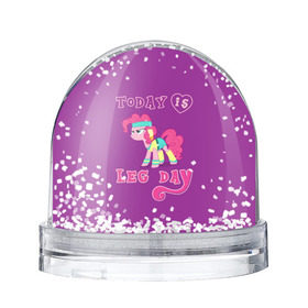 Водяной шар с принтом My Little Pony в Тюмени, Пластик | Изображение внутри шара печатается на глянцевой фотобумаге с двух сторон | 