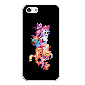 Чехол для iPhone 5/5S матовый с принтом My Little Pony в Тюмени, Силикон | Область печати: задняя сторона чехла, без боковых панелей | fax | little | lord | mult | my little pony | pony | princess | series | shadow | unicorn | детей | для | единорог | единороги | лошади | лошадки | маленькая | мальнький | пони | тень