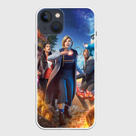 Чехол для iPhone 13 с принтом Doctor who в Тюмени,  |  | doctor who | jodie whittaker | tardis | time | время | доктор кто | тардис