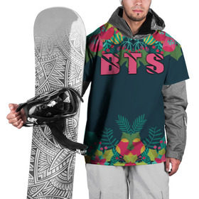 Накидка на куртку 3D с принтом BTS праздничный в Тюмени, 100% полиэстер |  | bangtan boys | j hope | jimin | jin | jungkook | k pop | rm | suga | v | кей | поп