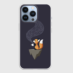 Чехол для iPhone 13 Pro с принтом Coffee Fox в Тюмени,  |  | coffee | cute | fox | foxes | ginger | tail | забавная | кофе | кофеёк | кофеёчек | лис | лиса | лисица | лисицы | лисичка | лисички | лисы | милая | рыжая | рыжие | смешная | фыр | хвост | хвосты