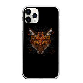 Чехол для iPhone 11 Pro матовый с принтом Лиса из Листьев в Тюмени, Силикон |  | cute | fox | foxes | ginger | leaves | tail | забавная | лис | лиса | лисица | лисицы | лисичка | лисички | лист | листочки | листочная | листья | лисы | милая | рыжая | рыжие | смешная | фыр | хвост | хвосты