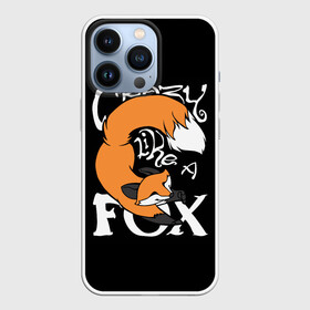 Чехол для iPhone 13 Pro с принтом Crazy Like a Fox в Тюмени,  |  | crazy | cute | fox | foxes | ginger | like | tail | безумие | безумная | забавная | лис | лиса | лисица | лисицы | лисичка | лисички | лисы | милая | рыжая | рыжие | смешная | фыр | хвост | хвосты