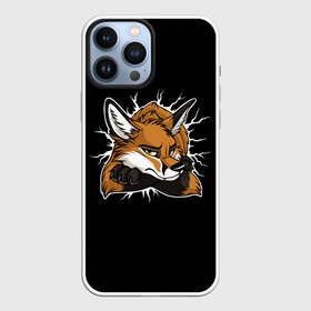 Чехол для iPhone 13 Pro Max с принтом Лис Уверен в Себе в Тюмени,  |  | cute | fox | foxes | ginger | tail | забавная | лис | лиса | лисица | лисицы | лисичка | лисички | лисы | милая | рыжая | рыжие | смешная | фыр | хвост | хвосты