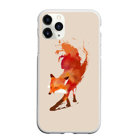 Чехол для iPhone 11 Pro матовый с принтом Paint Fox в Тюмени, Силикон |  | cute | fox | foxes | ginger | paint | tail | забавная | краска | лис | лиса | лисица | лисицы | лисичка | лисички | лисы | милая | рыжая | рыжие | смешная | фыр | хвост | хвосты
