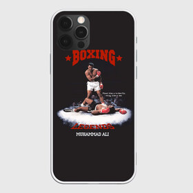 Чехол для iPhone 12 Pro Max с принтом Мухамед Али в Тюмени, Силикон |  | Тематика изображения на принте: boxing | muhammad ali | sport | бокс | боксер | легенда | мухамед али | спорт