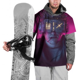 Накидка на куртку 3D с принтом Нейромант в Тюмени, 100% полиэстер |  | Тематика изображения на принте: будущее | гибсон | интернет | киберпанк | контент | сеть | технологии | уильям | фантастика