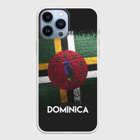 Чехол для iPhone 13 Pro Max с принтом DOMINICA(Доминика) в Тюмени,  |  | Тематика изображения на принте: dominica | urban | город | доминика | мир | путешествие | символика | страны | флаг