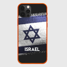 Чехол для iPhone 12 Pro с принтом Israel(Израиль) в Тюмени, силикон | область печати: задняя сторона чехла, без боковых панелей | Тематика изображения на принте: israel | urban | город | израиль | мир | путешествие | символика | страны | флаг