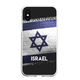 Чехол для iPhone XS Max матовый с принтом Israel(Израиль) в Тюмени, Силикон | Область печати: задняя сторона чехла, без боковых панелей | israel | urban | город | израиль | мир | путешествие | символика | страны | флаг