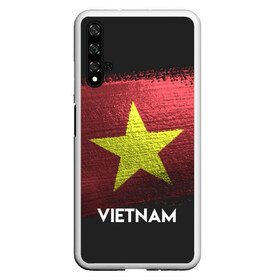 Чехол для Honor 20 с принтом VIETNAM(Вьетнам) в Тюмени, Силикон | Область печати: задняя сторона чехла, без боковых панелей | Тематика изображения на принте: urban | vietnam | город | мир | путешествие | символика | страны | флаг