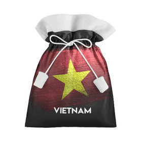 Подарочный 3D мешок с принтом VIETNAM(Вьетнам) в Тюмени, 100% полиэстер | Размер: 29*39 см | Тематика изображения на принте: urban | vietnam | город | мир | путешествие | символика | страны | флаг