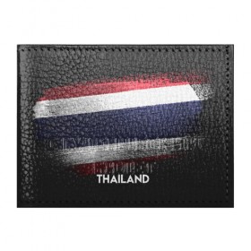 Обложка для студенческого билета с принтом Тайланд(Thailand) в Тюмени, натуральная кожа | Размер: 11*8 см; Печать на всей внешней стороне | Тематика изображения на принте: thailand | urban | город | мир | путешествие | символика | страны | таиланд | флаг