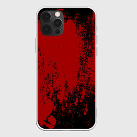 Чехол для iPhone 12 Pro Max с принтом Red blood в Тюмени, Силикон |  | Тематика изображения на принте: halloween | брызги красок | брызги крови | картина кровью | красные пятна | кровавая абстракция | кровавые пятна | кровь | пятна краски