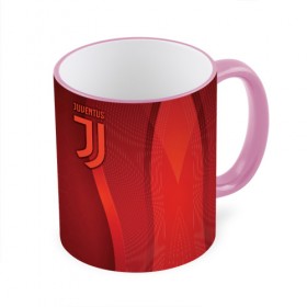 Кружка с принтом Juventus new uniform в Тюмени, керамика | ёмкость 330 мл | club | football | juventus | белый | италия | клуб | форма | черный | ювентус