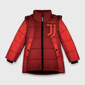 Зимняя куртка для девочек 3D с принтом Juventus new uniform в Тюмени, ткань верха — 100% полиэстер; подклад — 100% полиэстер, утеплитель — 100% полиэстер. | длина ниже бедра, удлиненная спинка, воротник стойка и отстегивающийся капюшон. Есть боковые карманы с листочкой на кнопках, утяжки по низу изделия и внутренний карман на молнии. 

Предусмотрены светоотражающий принт на спинке, радужный светоотражающий элемент на пуллере молнии и на резинке для утяжки. | club | football | juventus | белый | италия | клуб | форма | черный | ювентус