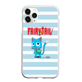 Чехол для iPhone 11 Pro матовый с принтом Fairy Tail в Тюмени, Силикон |  | anime | cat | fairy tail | happy | аниме | животные | кот | сёнэн | хвост феи | хэппи