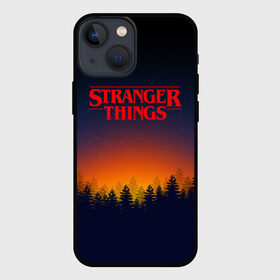 Чехол для iPhone 13 mini с принтом STRANGER THINGS | ОЧЕНЬ СТРАННЫЕ ДЕЛА в Тюмени,  |  | 011 | eleven | friends don t lie | netflix | stranger things | демогоргон | нетфликс | одиннадцатая | очень странные дела | сериалы