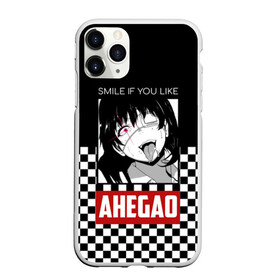 Чехол для iPhone 11 Pro Max матовый с принтом Smile в Тюмени, Силикон |  | ahegao | kawaii | lips | o face | senpai | аниме | ахегао | семпай | сенпай