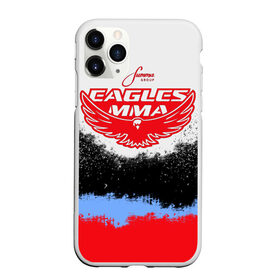 Чехол для iPhone 11 Pro Max матовый с принтом Eagles MMA в Тюмени, Силикон |  | khabib | ufc | борьба | грепплинг | дагестан | дзюдо | нурмагомедов | орёл | самбо | хабиб