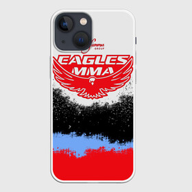 Чехол для iPhone 13 mini с принтом Eagles MMA в Тюмени,  |  | khabib | ufc | борьба | грепплинг | дагестан | дзюдо | нурмагомедов | орёл | самбо | хабиб
