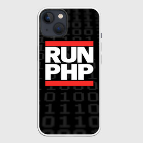 Чехол для iPhone 13 с принтом Run PHP в Тюмени,  |  | admin | administrator | calm | code | coder | coding | dmc | engineer | job | keep | php | programmer | run | администратор | айти | инженер | код | кодинг | программа | программист | профессия | сисадмин