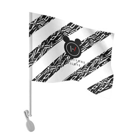 Флаг для автомобиля с принтом Twenty one pilots в Тюмени, 100% полиэстер | Размер: 30*21 см | 21 pilots | josh dun | music | rock | twenty one pilots | tyler joseph | джош дан | музыка | рок | тайлер джозеф